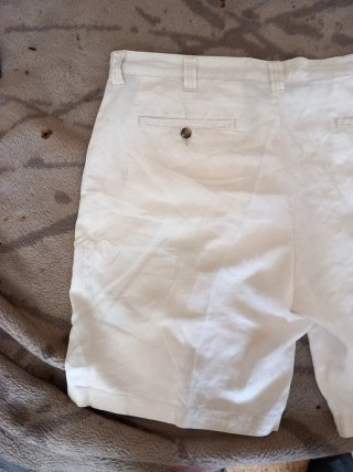 Pantalón Corto Blanco Tommy Hilfiger Talla L