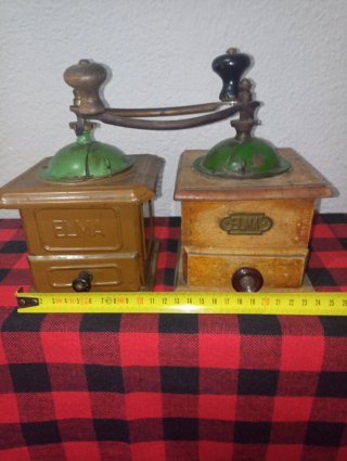 2 Molinillos de Café Vintage