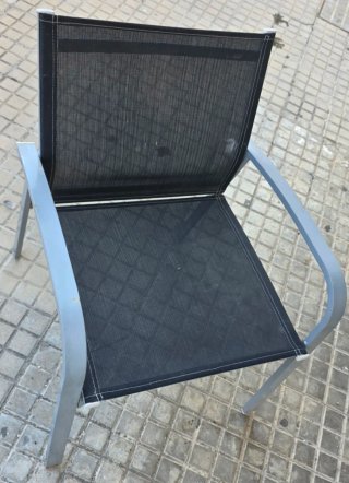 Conjunto 2 sillones y mesa centro exterior