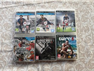 Consola PS3 Slim Negra + 3 Mandos