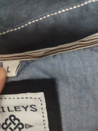 Jersey Baileys Rayas Marrón y Azul Talla M