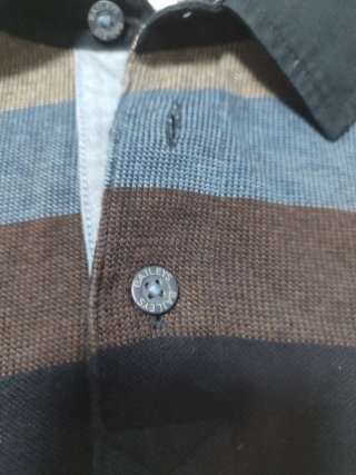 Jersey Baileys Rayas Marrón y Azul Talla M