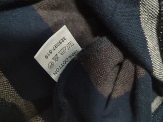 Jersey Baileys Rayas Marrón y Azul Talla M