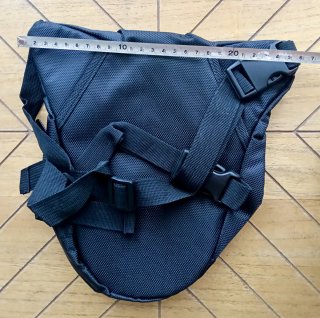 Pernera Moto Negra Impermeable
