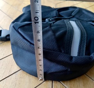 Pernera Moto Negra Impermeable