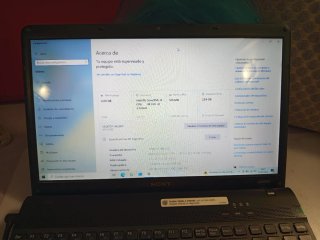 Portátil Sony Vaio Intel i3 Negro
