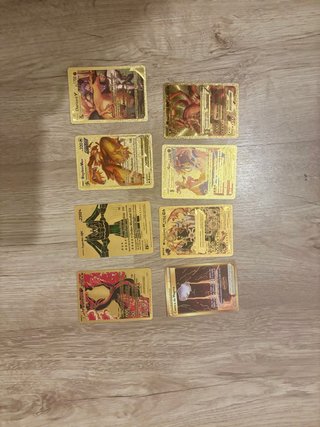 Cartas Pokémon Doradas Colección