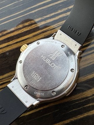 Hublot MDM Genève Acero y Oro Automático 33mm