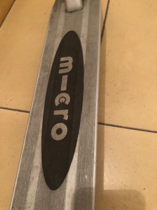 Patinete Micro Sprite Gris