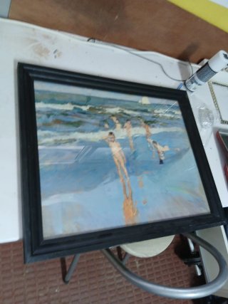 Cuadro Niños en la Playa de Sorolla