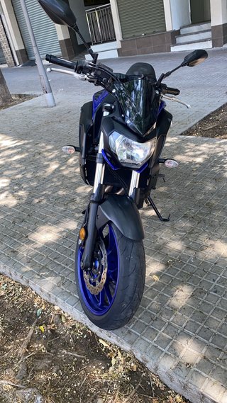 Yamaha MT-07 Naked Azul perfecto estado