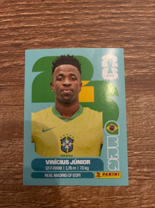 Cromo Vinicius Jr. Mundial FIFA 2022
