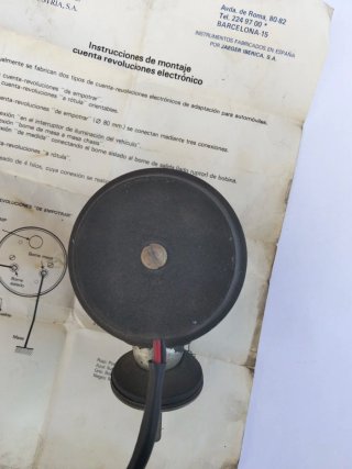 Cuentarrevoluciones Jaeger Electrónico Clásico