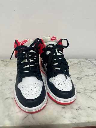 Nike Dunk High Negro Blanco Rojo Azul