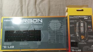 Teclado y Ratón Gaming G-LAB RGB