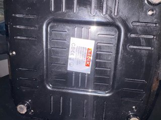 Freidora de aire MEDEK negra 5L