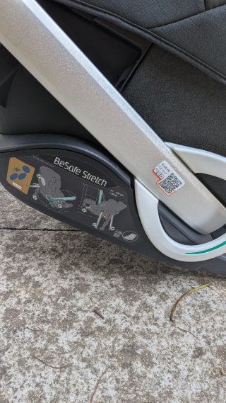 Silla coche BeSafe gris