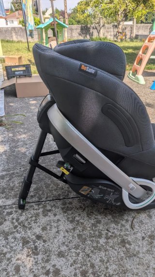 Silla coche BeSafe gris