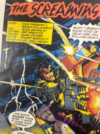 comic SHADOW RIDERS 1