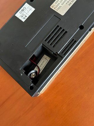 Radio Reloj Oskar Alarma Corriente/Pila