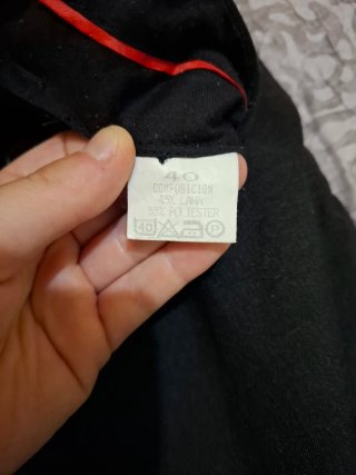 Pantalón de traje gris talla 40