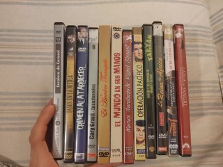 Lote 12 Películas Clásicas Cine DVD