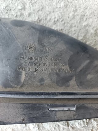 Tubo Admisión Mercedes W204, original de mercedes