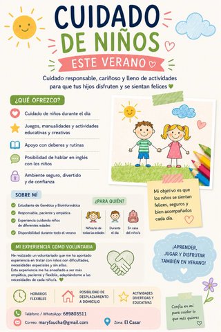 Cuidado de niños