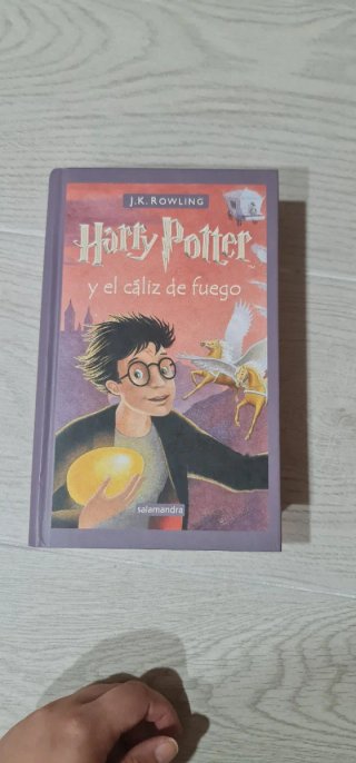 Colección libros Harry Potter del 3 al 6.