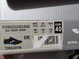 Zapatillas Joma Top Flex Fútbol Sala Talla 40