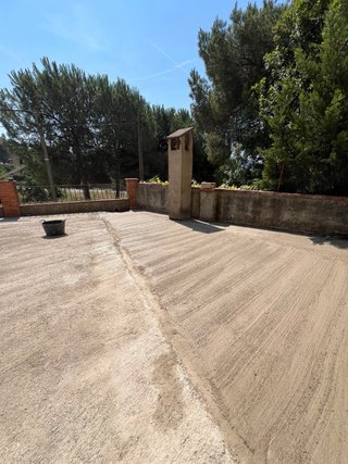 Solera de hormigón