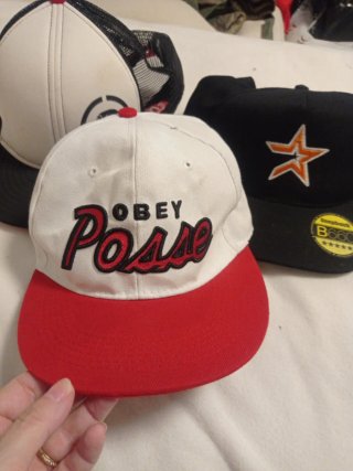 Lote 3 Gorras New Era Obey Posse Urbanas