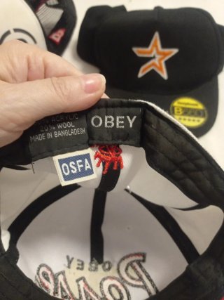 Lote 3 Gorras New Era Obey Posse Urbanas