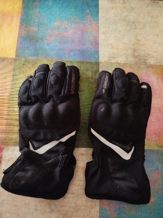 Guantes Moto Garibaldi Gore-Tex Negros