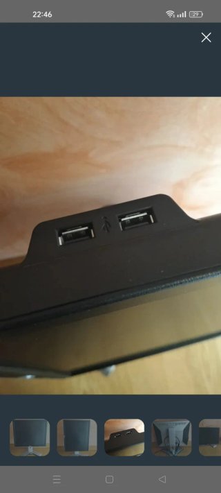 Monitor Dell 19 Nero/Argento