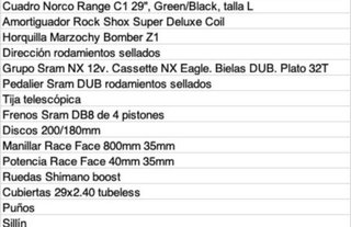 Bicicleta Enduro Norco Range C4