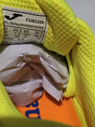 Zapatillas Joma Fútbol Sala Talla 40.5