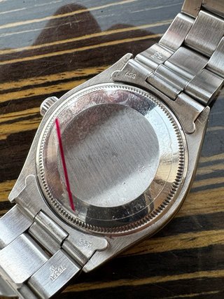 Rolex Air-King Vintage 5500 Plata 34mm