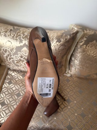 Botines de tacón con pelo