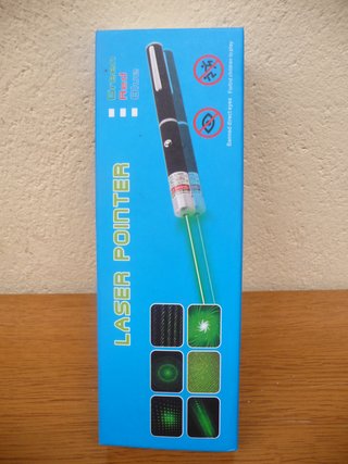 Puntero Láser 6 Modos Luz + Accesorios