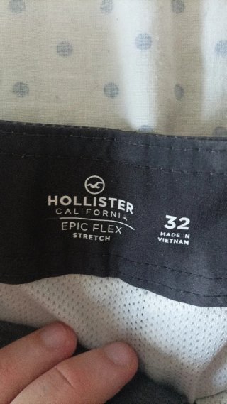 Bañador Hollister Gris Talla M