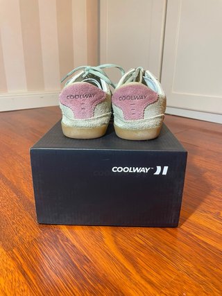 Zapatillas Coolway Beige y Verde