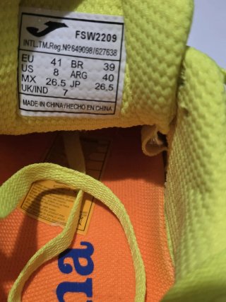 Zapatillas Joma Fútbol Sala Talla 41