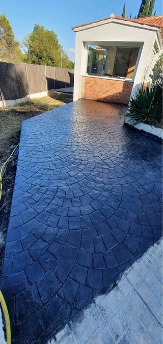 Pavimento Impreso Estilo Madera