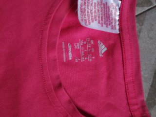 Camiseta Adidas Rosa Talla S