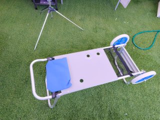 Carrito de playa plegable
