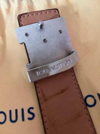 Cintura Louis Vuitton Damier Ebène