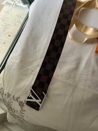 Cintura Louis Vuitton Damier Ebène