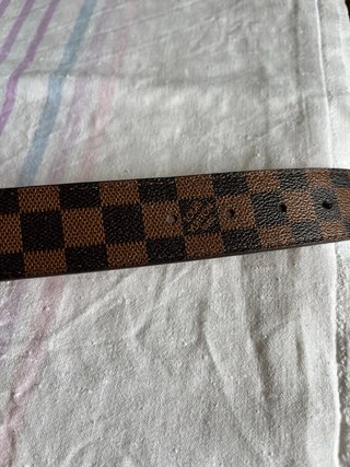 Cintura Louis Vuitton Damier Ebène