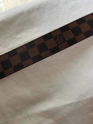 Cintura Louis Vuitton Damier Ebène